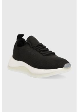 Calvin Klein Маратонки 2 Piece Sole Lace Up в черно - Pepit.bg