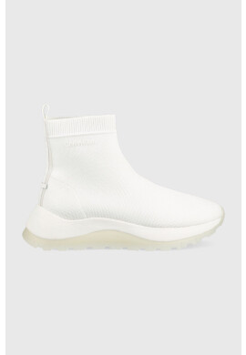 Calvin Klein Маратонки 2 Piece Sole Sock Boot в бяло - Pepit.bg