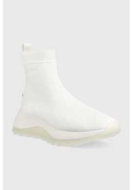 Calvin Klein Маратонки 2 Piece Sole Sock Boot в бяло - Pepit.bg