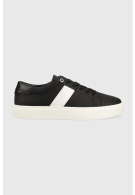 Calvin Klein Маратонки Low Top Lace Up в черно - Pepit.bg