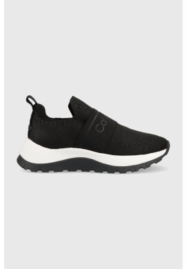 Calvin Klein Маратонки KNIT RUNNER SLIP ON в черно HW0HW01443 - Pepit.bg