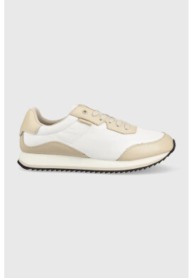 Calvin Klein Маратонки Low Top Lace Up в бежово - Pepit.bg