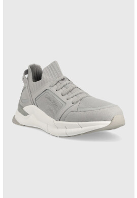 Calvin Klein Маратонки Low Top Lace Up в сиво - Pepit.bg