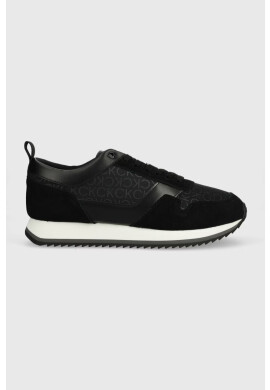 Calvin Klein Маратонки LOW TOP LACE UP MESH MONO в черно HM0HM00909 - Pepit.bg