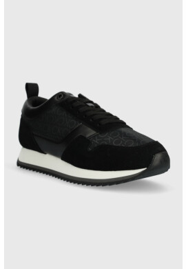 Calvin Klein Маратонки LOW TOP LACE UP MESH MONO в черно HM0HM00909 - Pepit.bg