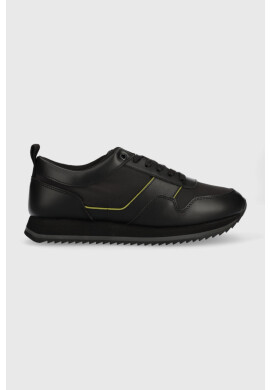 Calvin Klein Маратонки Low Top Lace Up Mix в черно - Pepit.bg