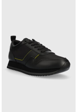 Calvin Klein Маратонки Low Top Lace Up Mix в черно - Pepit.bg