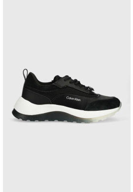 Calvin Klein Маратонки RUNNER LACE UP - LTH/SAT - Pepit.bg