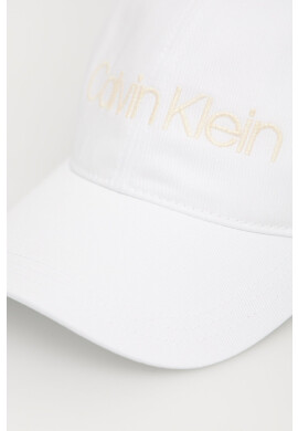 Calvin Klein Памучна шапка - Pepit.bg