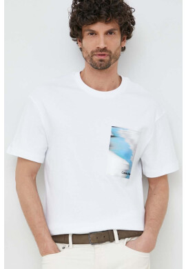 Calvin Klein Памучна тениска - Pepit.bg
