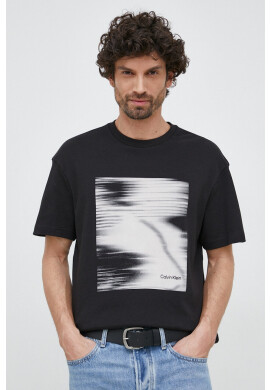 Calvin Klein Памучна тениска - Pepit.bg