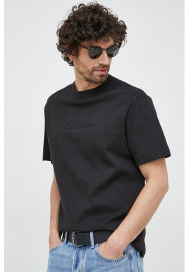 Calvin Klein Памучна тениска - Pepit.bg