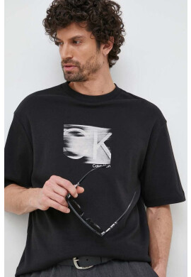 Calvin Klein Памучна тениска - Pepit.bg