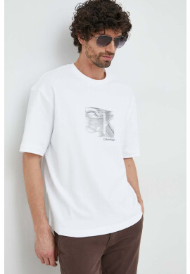 Calvin Klein Памучна тениска - Pepit.bg