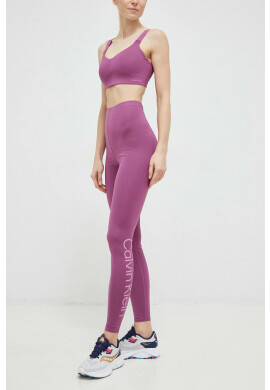 Calvin Klein Performance Клин за трениране Essentials в лилаво с принт - Pepit.bg