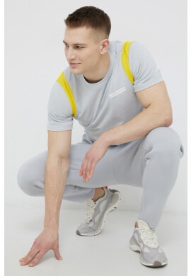 Calvin Klein Performance Панталон мъжки в сиво с изчистен дизайн - Pepit.bg