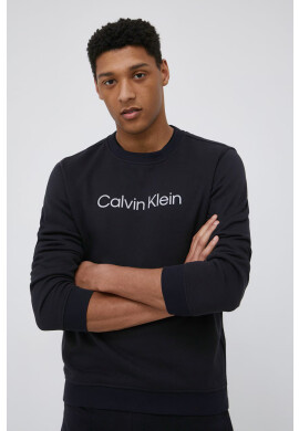 Calvin Klein Performance Спортен суичър в жълто с принт - Pepit.bg
