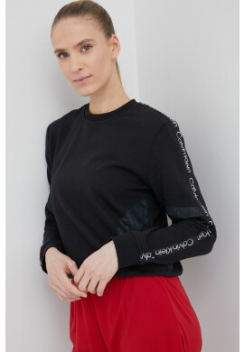 Calvin Klein Performance Спортен суичър Active Icon в черно с апликация - Pepit.bg