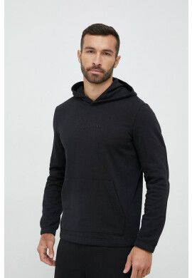 Calvin Klein Performance Спортен суичър Essentials в черно с качулка с изчистен дизайн - Pepit.bg
