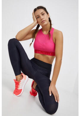 Calvin Klein Performance Спортен сутиен в тюркоазено с изчистен дизайн - Pepit.bg