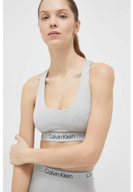 Calvin Klein Performance Спортен сутиен CK Athletic в сиво с изчистен дизайн - Pepit.bg