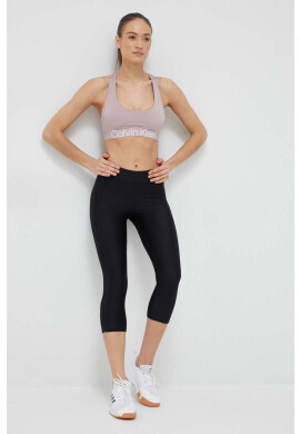 Calvin Klein Performance Спортен сутиен Effect в розово с изчистен дизайн - Pepit.bg