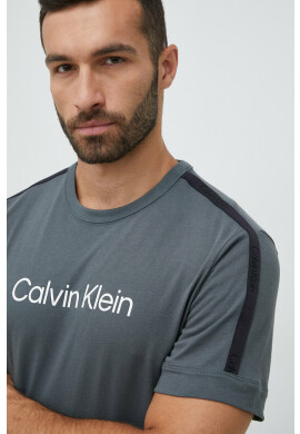 Calvin Klein Performance Спортна тениска Effect в сиво с принт - Pepit.bg