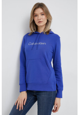 Calvin Klein Performance Суичър за трениране в черно с качулка с изчистен дизайн - Pepit.bg