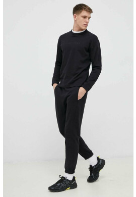 Calvin Klein Performance Суичър за трениране Essentials в черно с принт - Pepit.bg