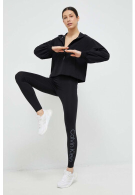 Calvin Klein Performance Суичър за трениране Essentials в черно с качулка с изчистен дизайн - Pepit.bg