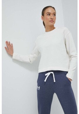 Calvin Klein Performance Суичър за трениране Essentials в бежово с изчистен дизайн - Pepit.bg