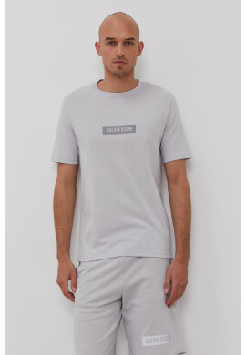 Calvin Klein Performance Тениска мъжка в сиво с принт - Pepit.bg