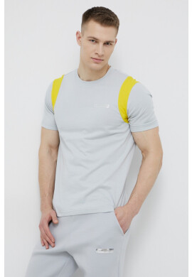 Calvin Klein Performance Тениска в бяло меланж на - Pepit.bg