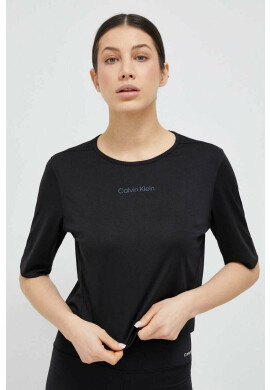 Calvin Klein Performance Тениска за трениране Essentials в черно - Pepit.bg