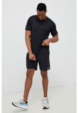 Calvin Klein Performance Тениска за трениране Essentials в черно с принт - Pepit.bg
