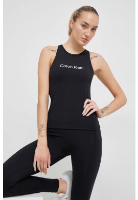 Calvin Klein Performance Топ за трениране Effect в черно - Pepit.bg