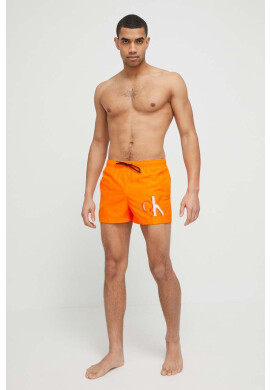 Calvin Klein Плувни шорти в оранжево - Pepit.bg