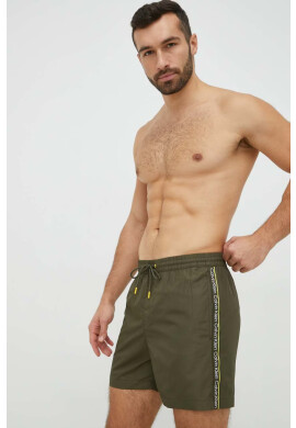 Calvin Klein Плувни шорти в зелено - Pepit.bg