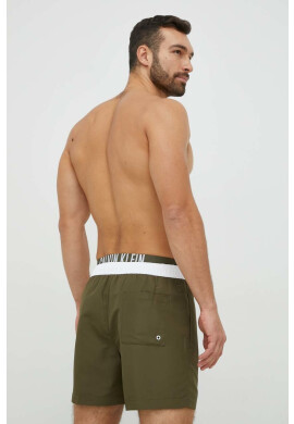 Calvin Klein Плувни шорти в зелено - Pepit.bg