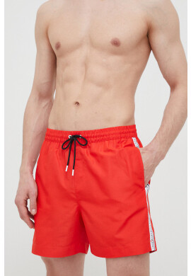 Calvin Klein Плувни шорти в червено - Pepit.bg