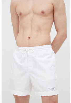 Calvin Klein Плувни шорти в бяло - Pepit.bg