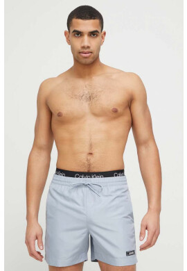 Calvin Klein Плувни шорти в сиво - Pepit.bg