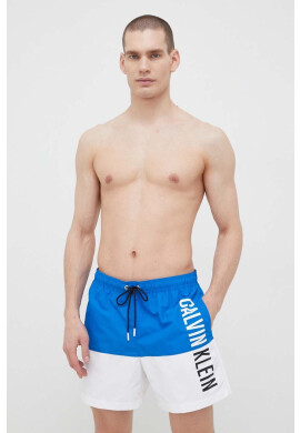 Calvin Klein Плувни шорти в синьо - Pepit.bg