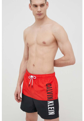 Calvin Klein Плувни шорти в червено - Pepit.bg