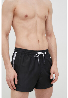 Calvin Klein Плувни шорти в черно - Pepit.bg