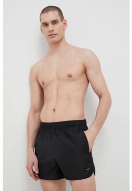 Calvin Klein Плувни шорти в черно - Pepit.bg