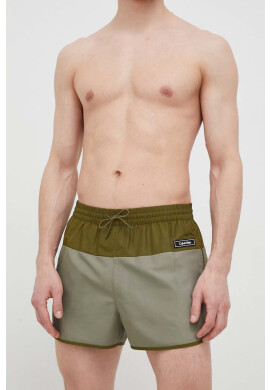 Calvin Klein Плувни шорти в зелено - Pepit.bg
