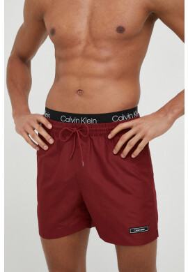 Calvin Klein Плувни шорти в червено - Pepit.bg