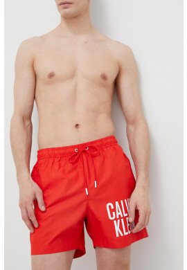Calvin Klein Плувни шорти в червено - Pepit.bg