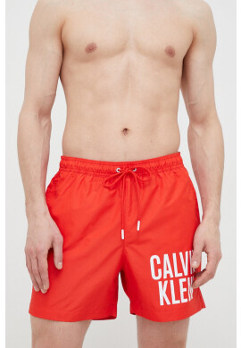Calvin Klein Плувни шорти в червено - Pepit.bg